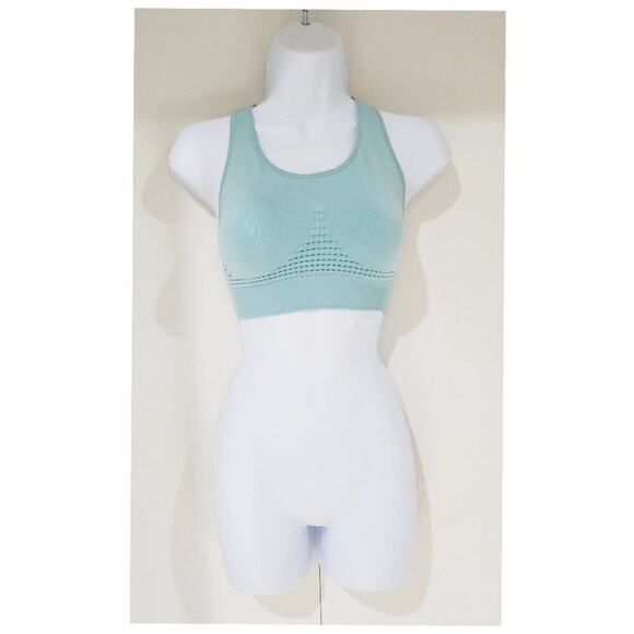 Sweaty Betty Stamina Sports Bra, Alpine Blue Size S - Picture 2 of 6